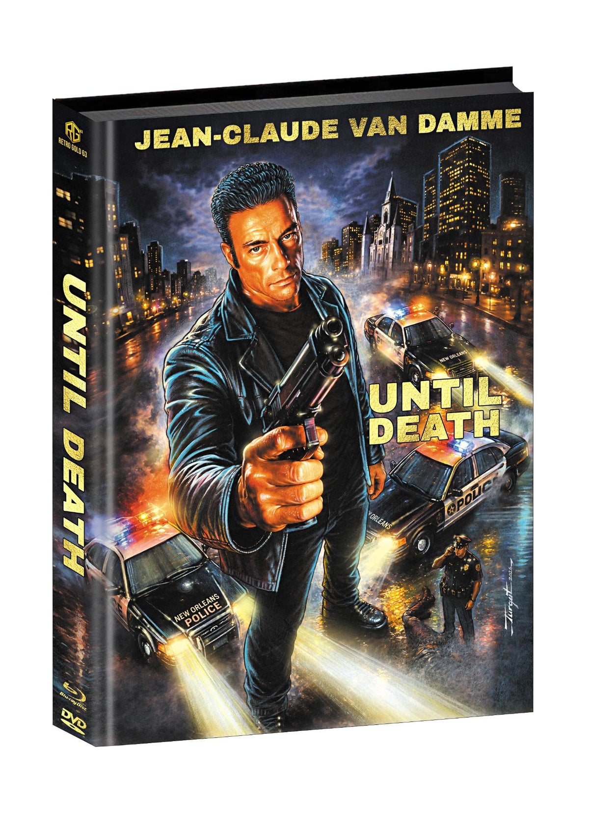 Until Death Mediabook Wattiert Cover A