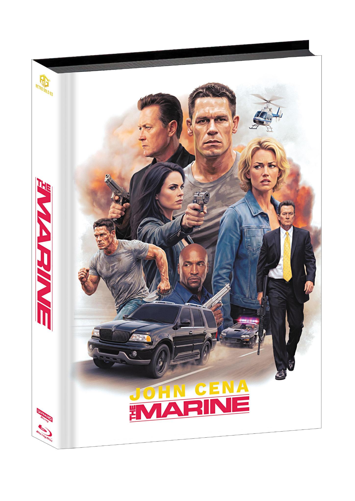 The Marine UNRATED FASSUNG  Mediabook Wattiert Cover A