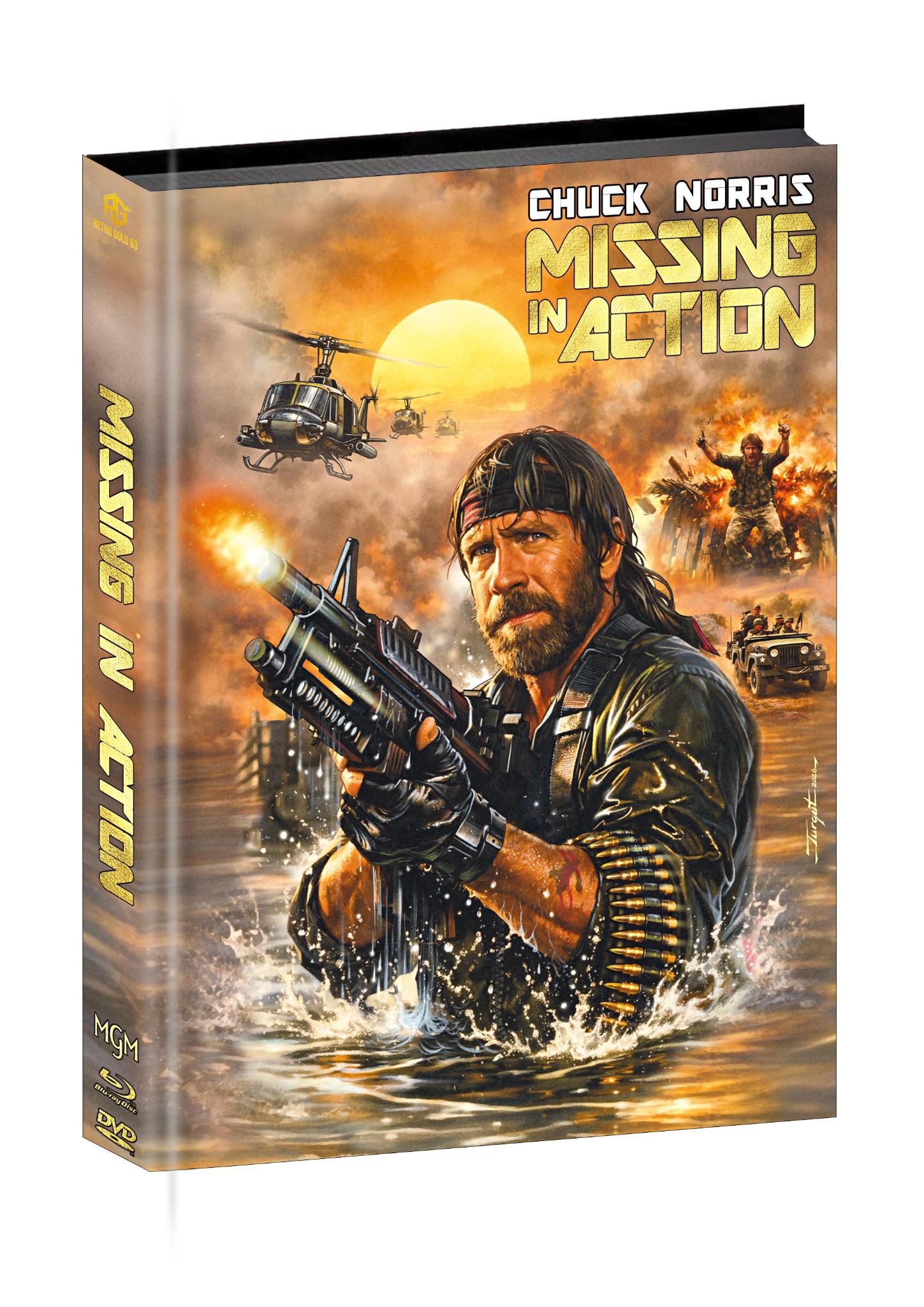 Missing in Action Mediabook Wattiert Cover A