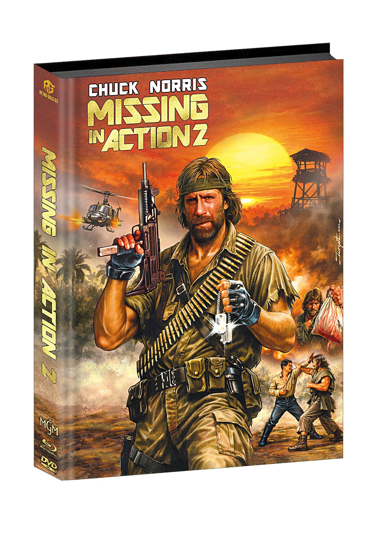 Missing in Action 2 Mediabook Wattiert Cover A