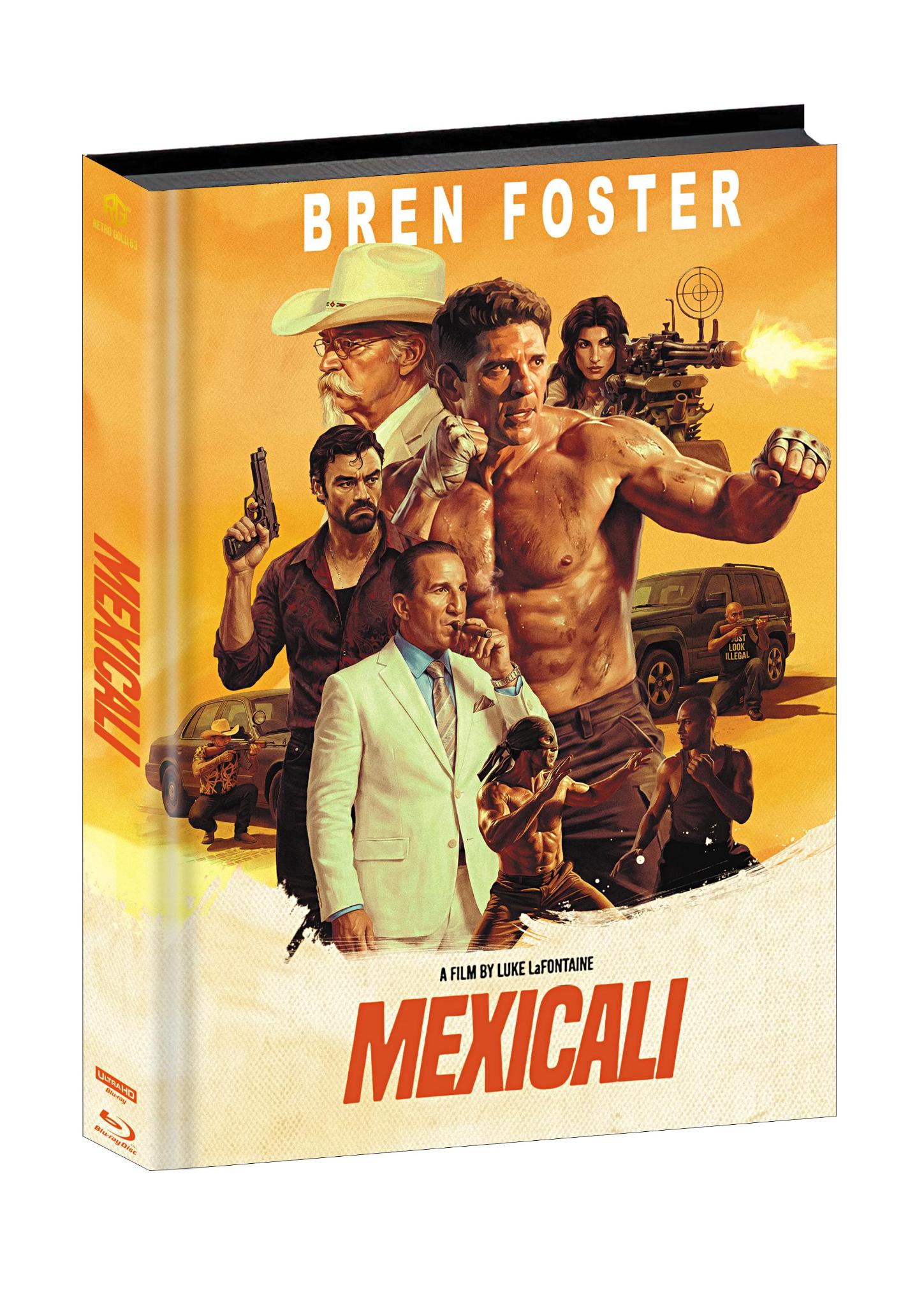 Mexicali 4K UHD + Blu ray Mediabook Wattiert Cover A