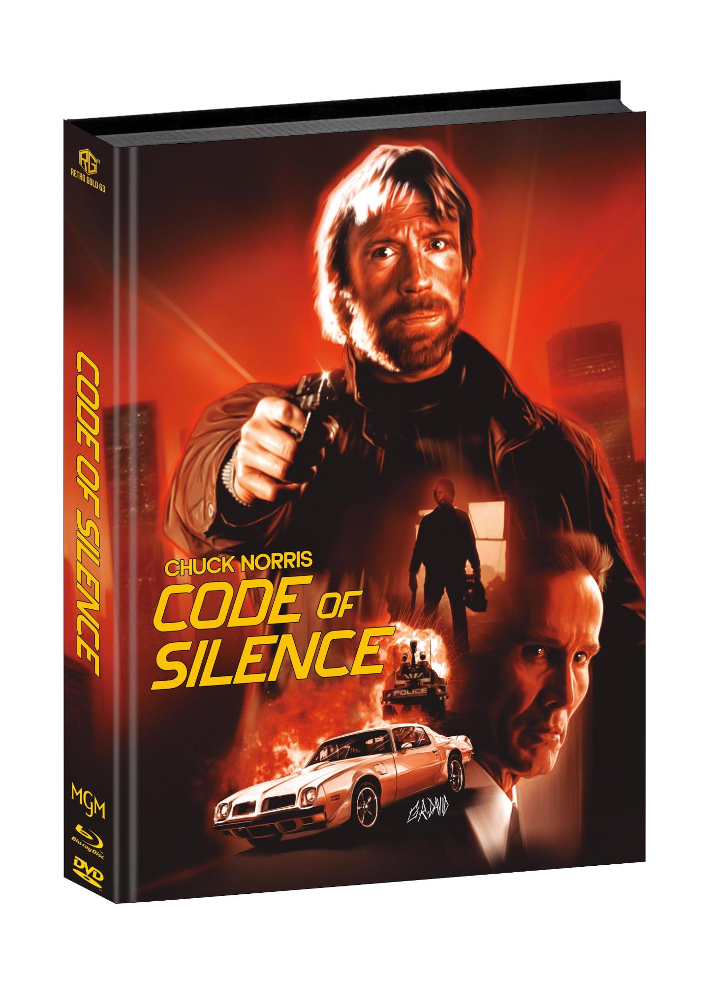 CODE OF SILENCE aka CUSACK DER SCHWEIGSAME Mediabook Wattiert Cover A
