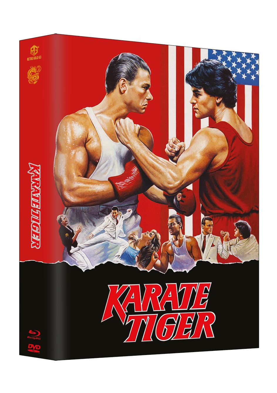 Karate Tiger Year of the Dragon 4 Disc Edition Mega Mediabook Cover A