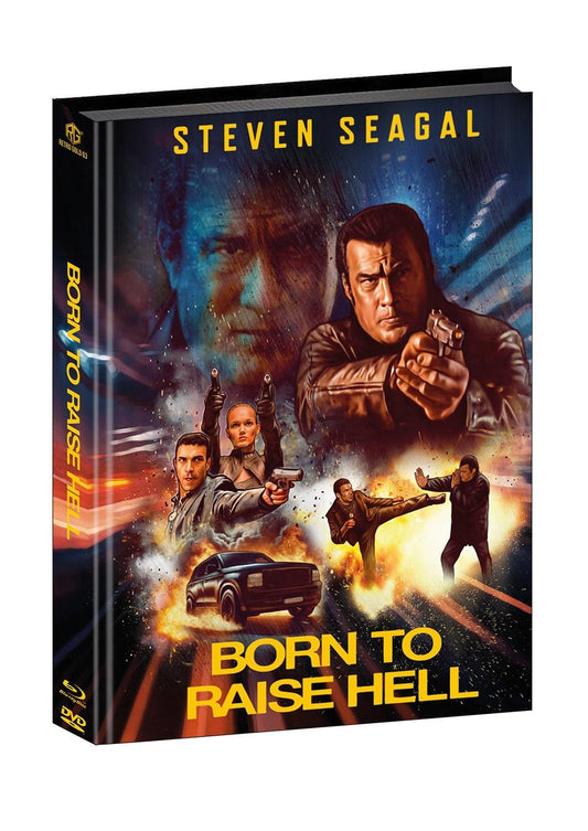 Born to Raise Hell Mediabook Wattiert Cover A