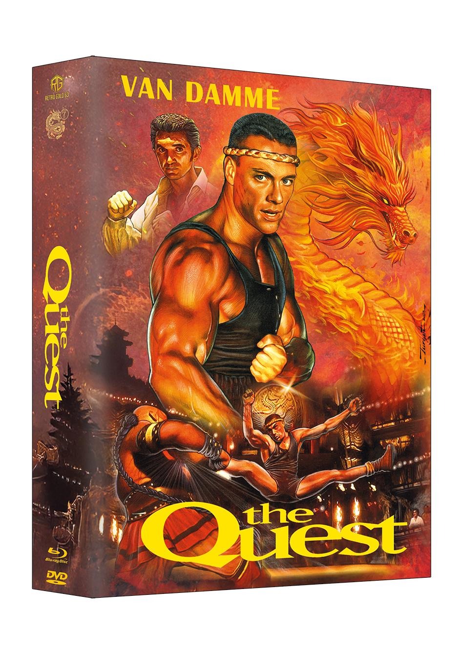 The Quest Year of the Dragon Edition Mega Mediabook Cover A