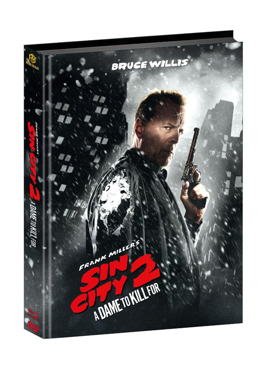 Sin City 2 Bruce Willis Cover Mediabook Padded