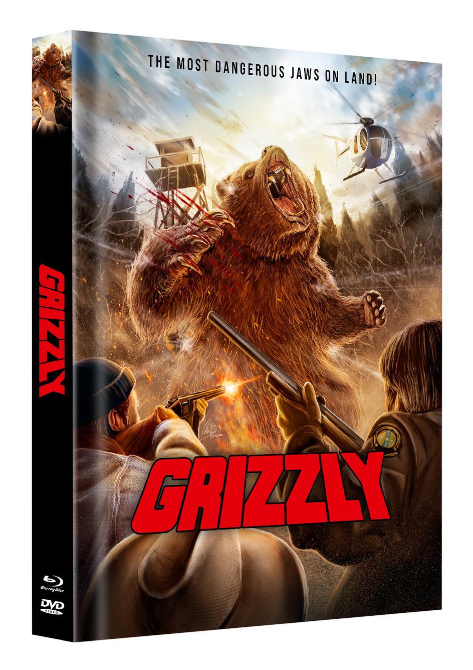 Grizzly Mediabook Unwattiert Cover A