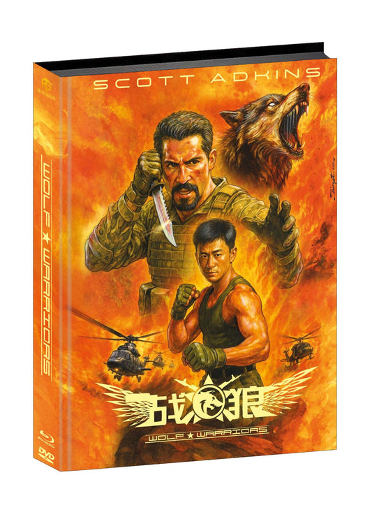 Wolf Warrior Mediabook Wattiert Cover A