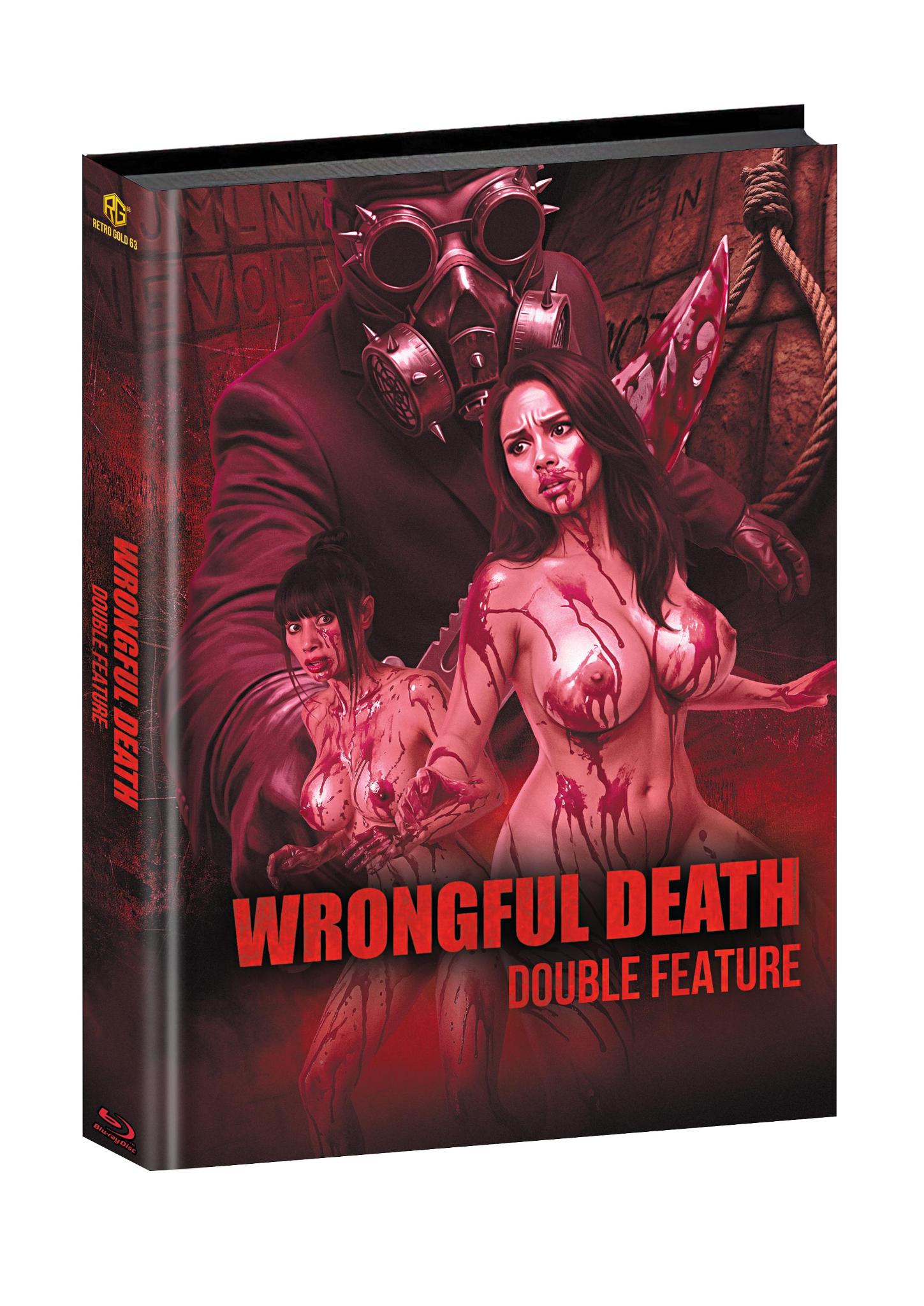 Wrongful Death Double Feature Mediabook Wattiert Cover A