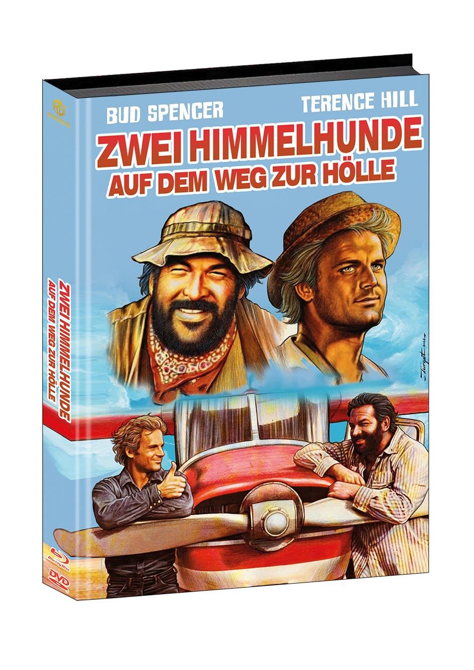 Zwei Himmelhunde auf dem Weg zur Hölle Mediabook Wattiert Cover B