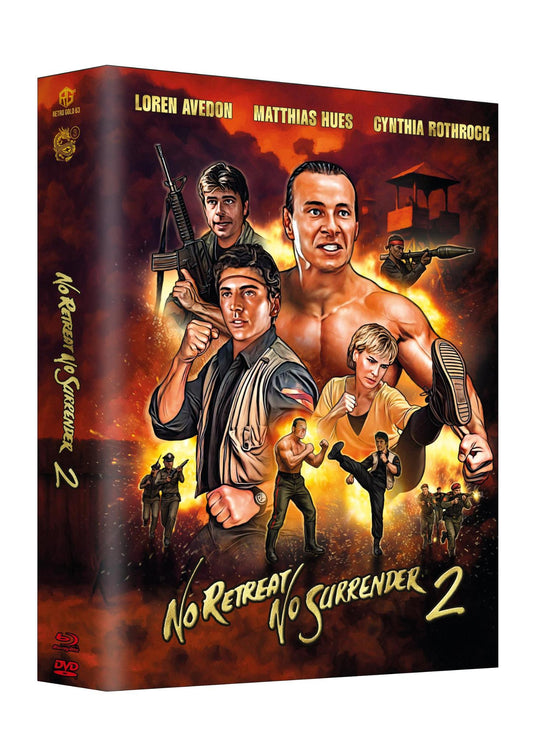Karate Tiger 2 Year of the Dragon Edition Mega Mediabook Cover B
