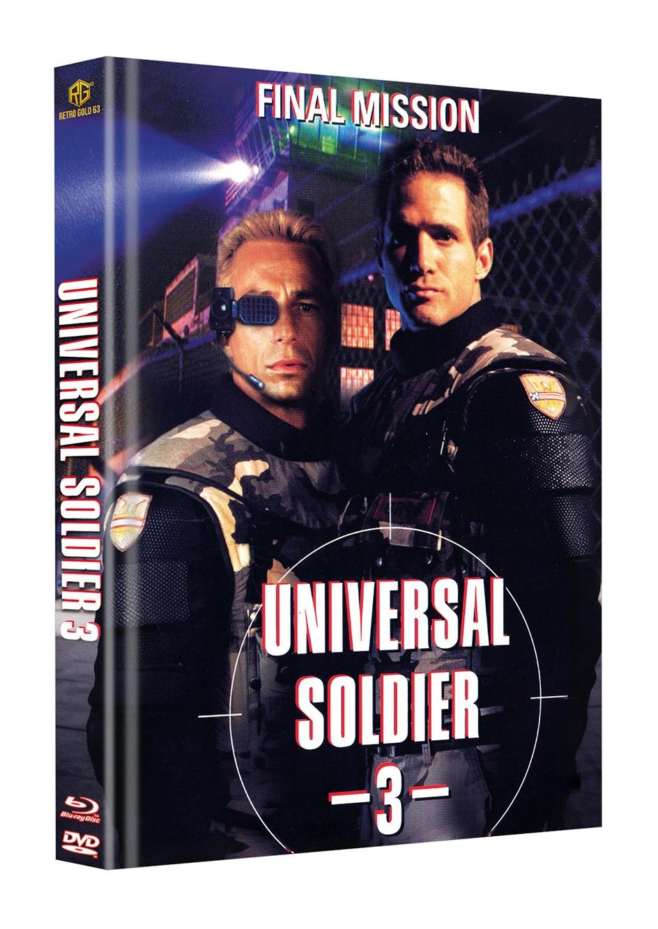 Universal Soldier : Unfinished Business Mediabook Unwattiert Cover B