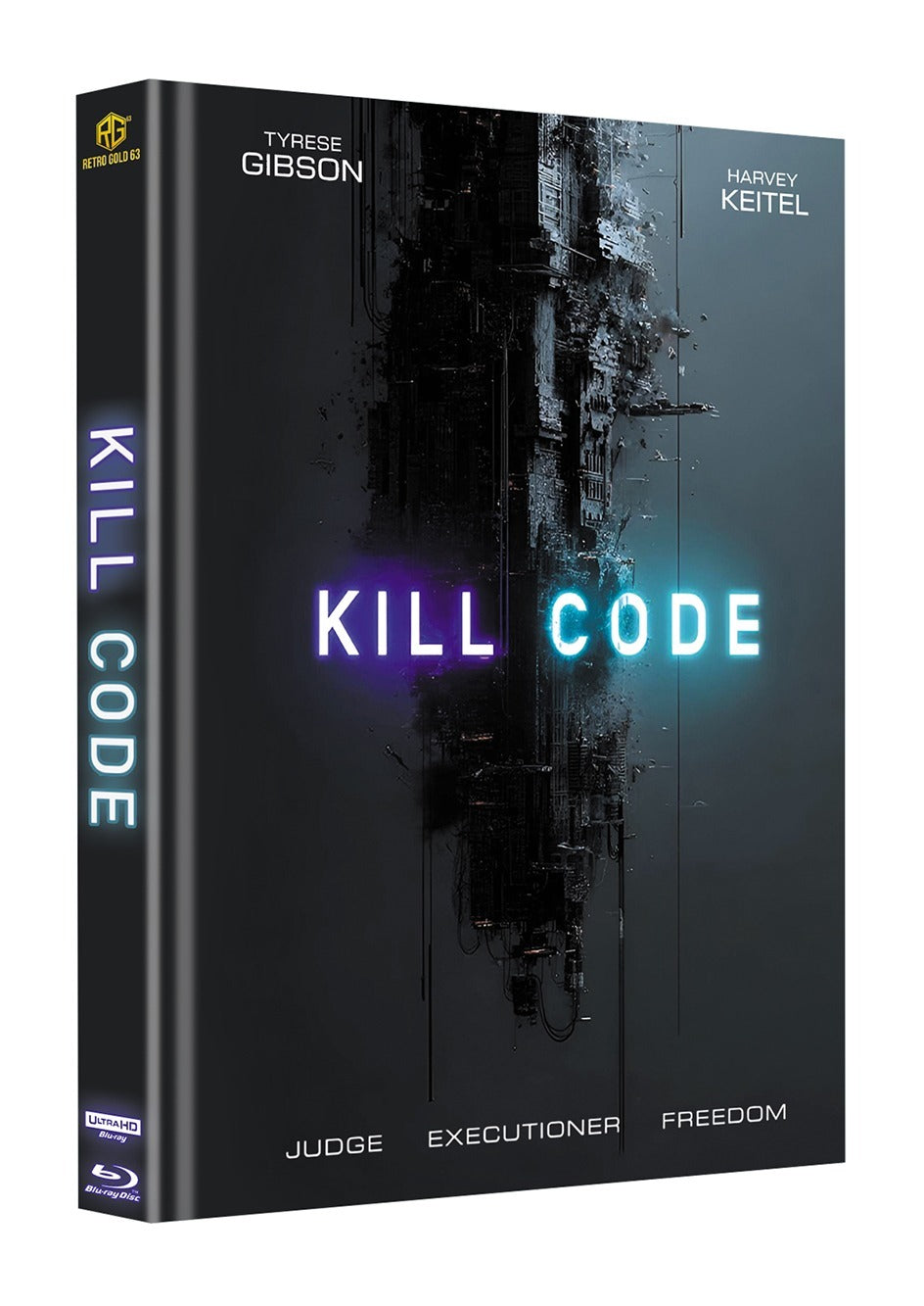 KILL CODE aka HARD MATTER 4K UHD + Blu ray Mediabook Unwattiert Cover B