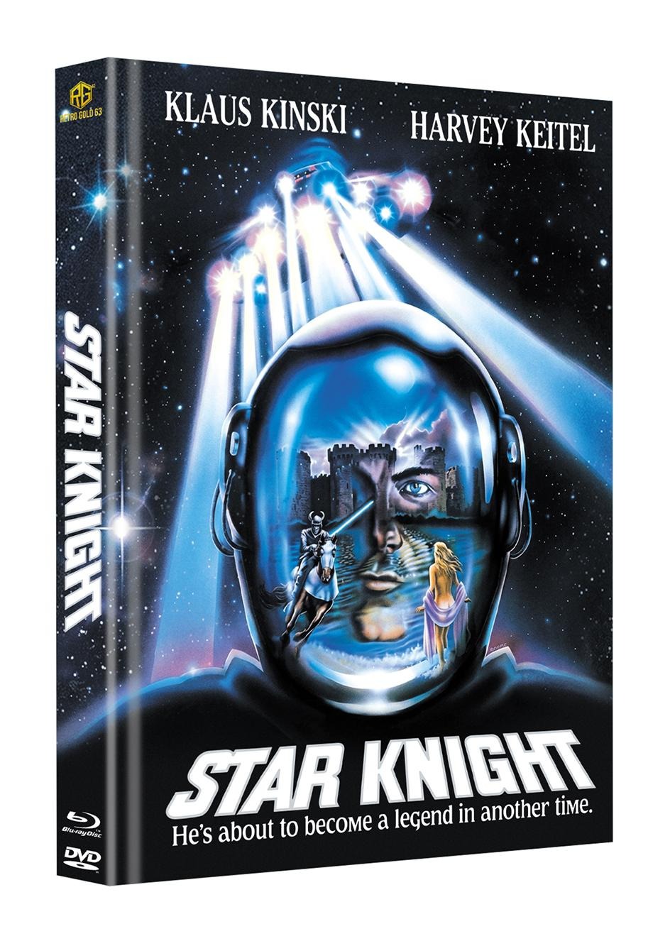 STAR KNIGHT aka KNIGHT OF THE DRAGON  Mediabook Unwattiert Cover B