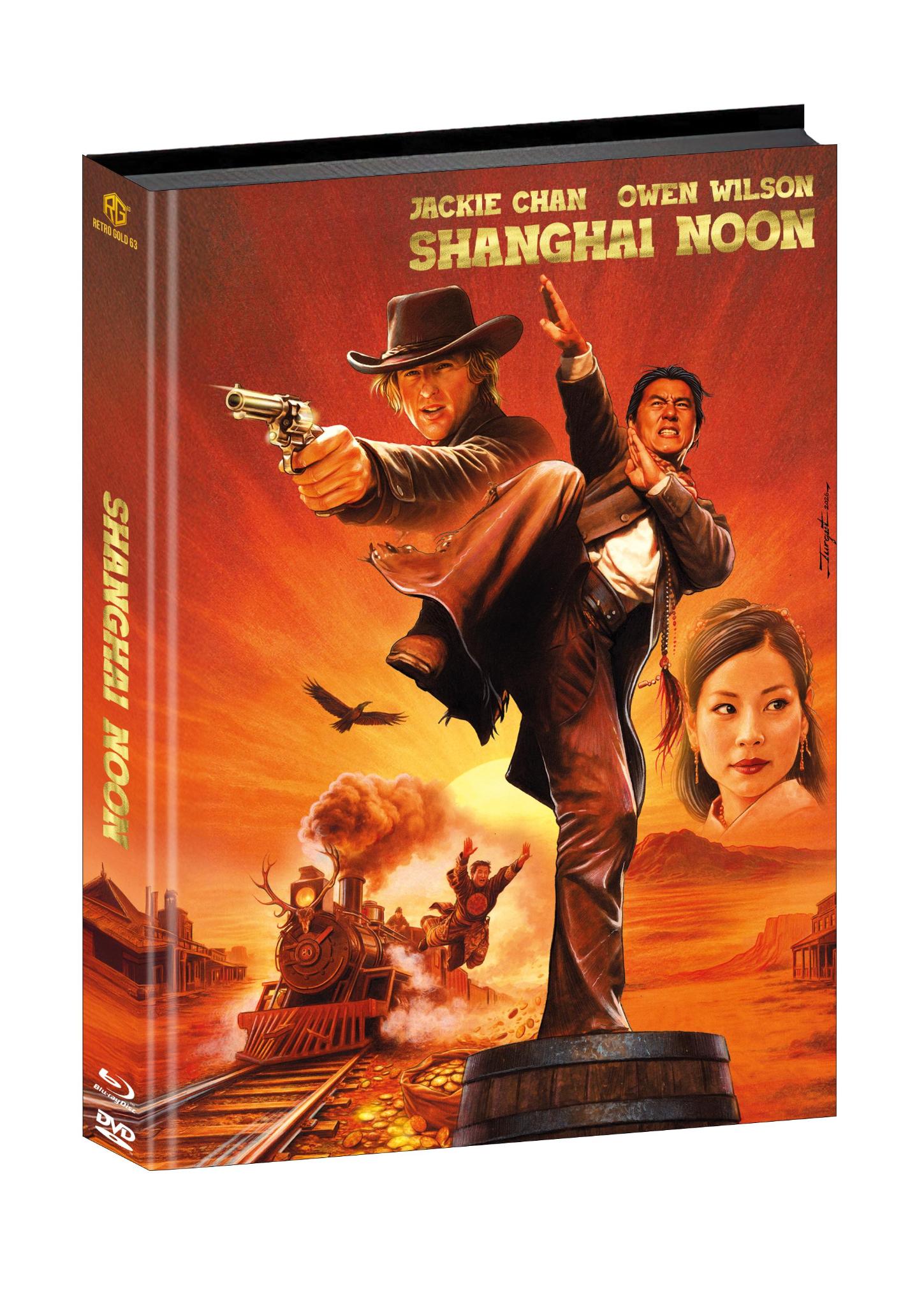 Shanghai Noon Mediabook Wattiert Cover B
