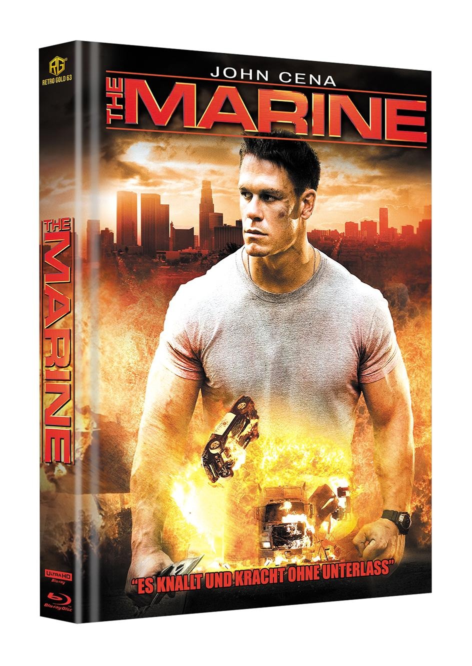 The Marine UNRATED FASSUNG Mediabook Unwattiert Cover B