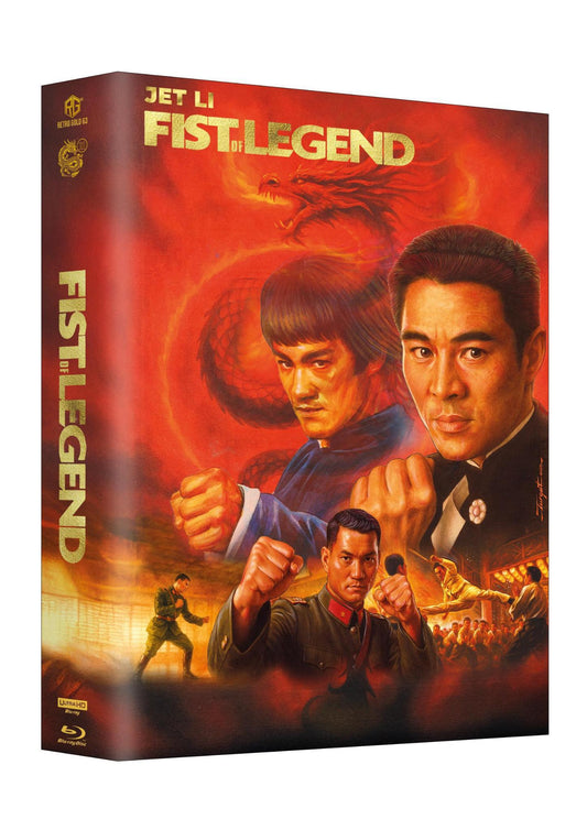 Fist of Legend Year of the Dragon Edition Mega Mediabook UHD + Blu ray Cover B
