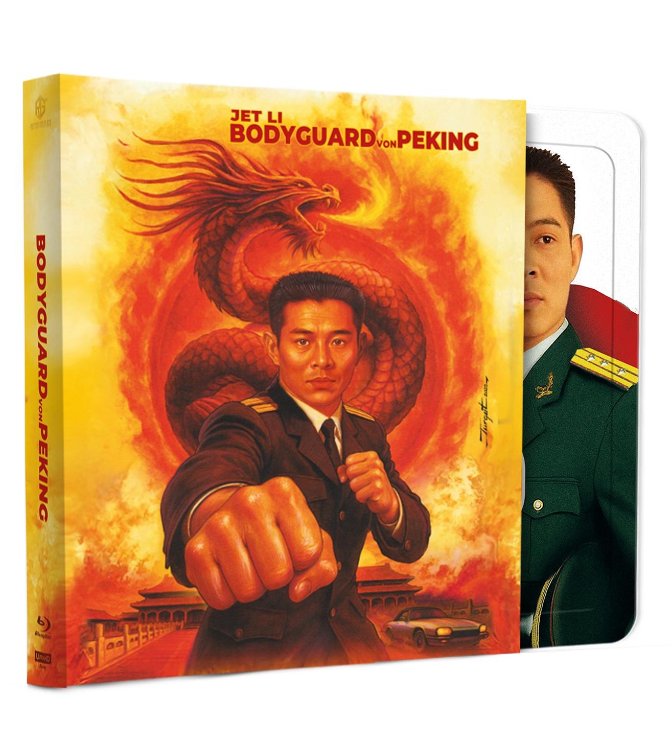 Bodyguard von Peking 4K UHD + Blu-ray Steel Premium Book mit Prägung Variante B mit Schuber (Kopie)