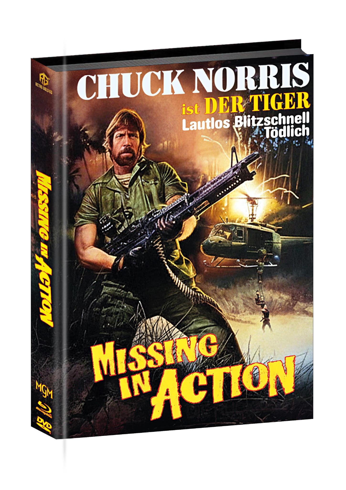 Missing in Action Mediabook Wattiert Cover B