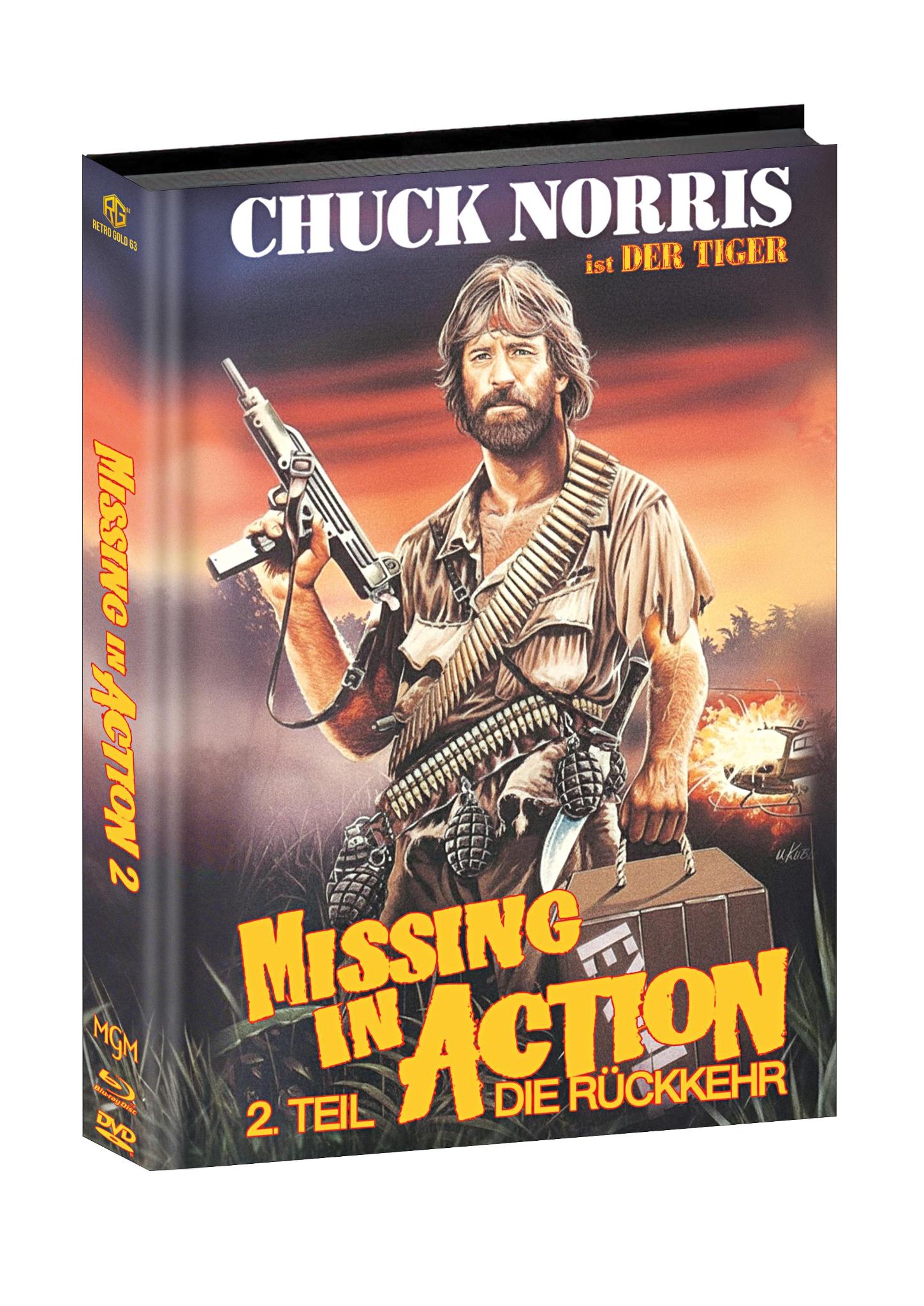 Missing in Action 2 Mediabook Wattiert Cover B