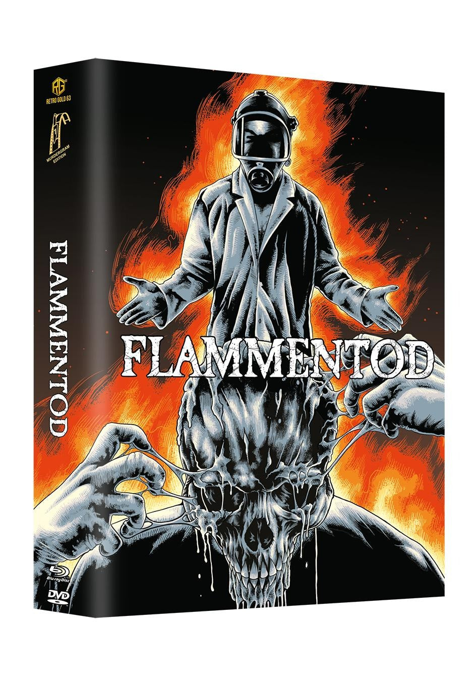 Flame Death (Pyromaniac) MURDERGRAM EDITION #1 Mega Mediabook Cover B 