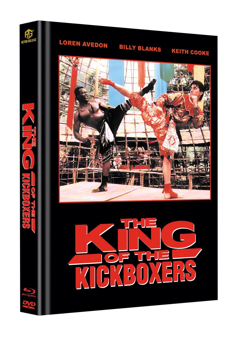 Karate Tiger 5 King of the Kickboxers Mediabook Unwattiert Cover C