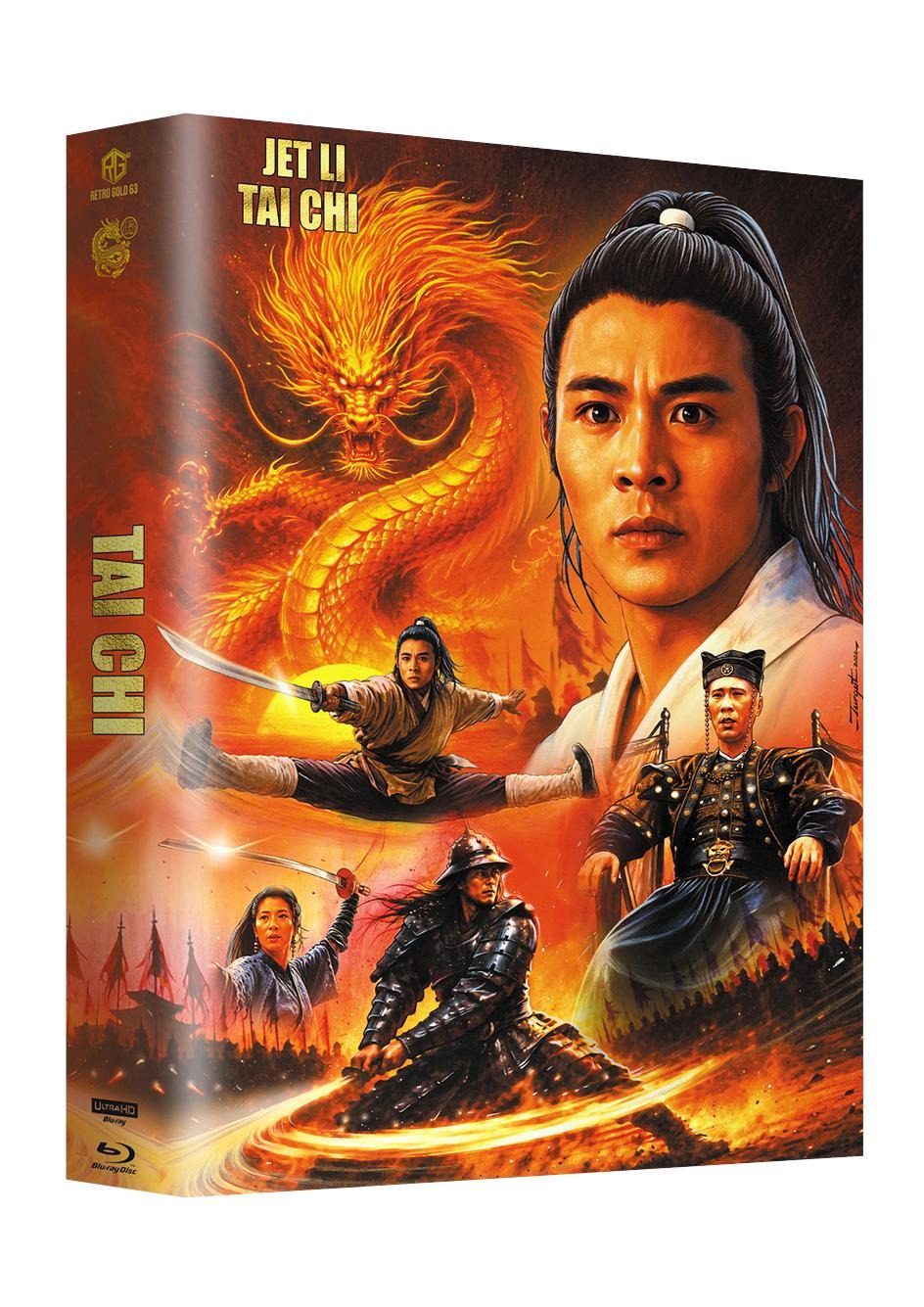 Tai Chi Year of the Dragon Edition Mega Mediabook 4K UHD + Blu ray Cover C