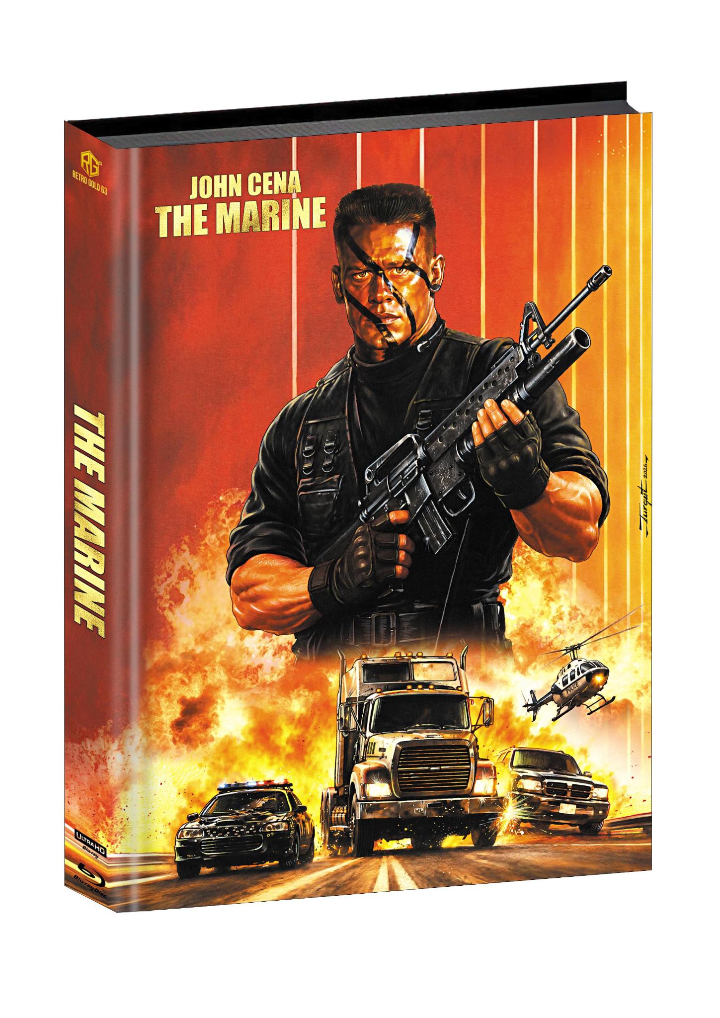 The Marine UNRATED FASSUNG Mediabook Wattiert Cover C