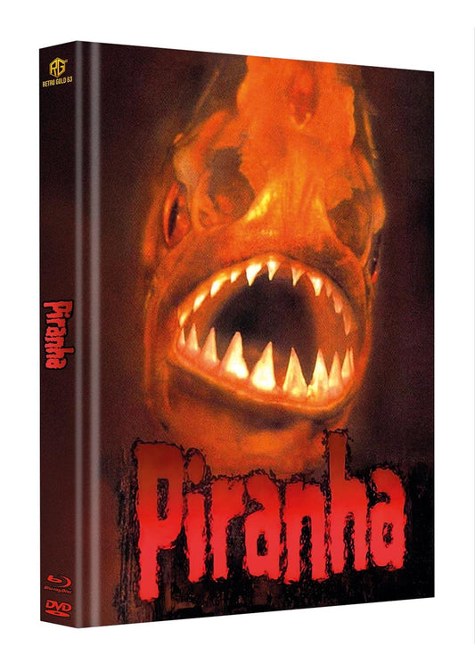 Piranha (1995) Mediabook Unwattiert Cover C