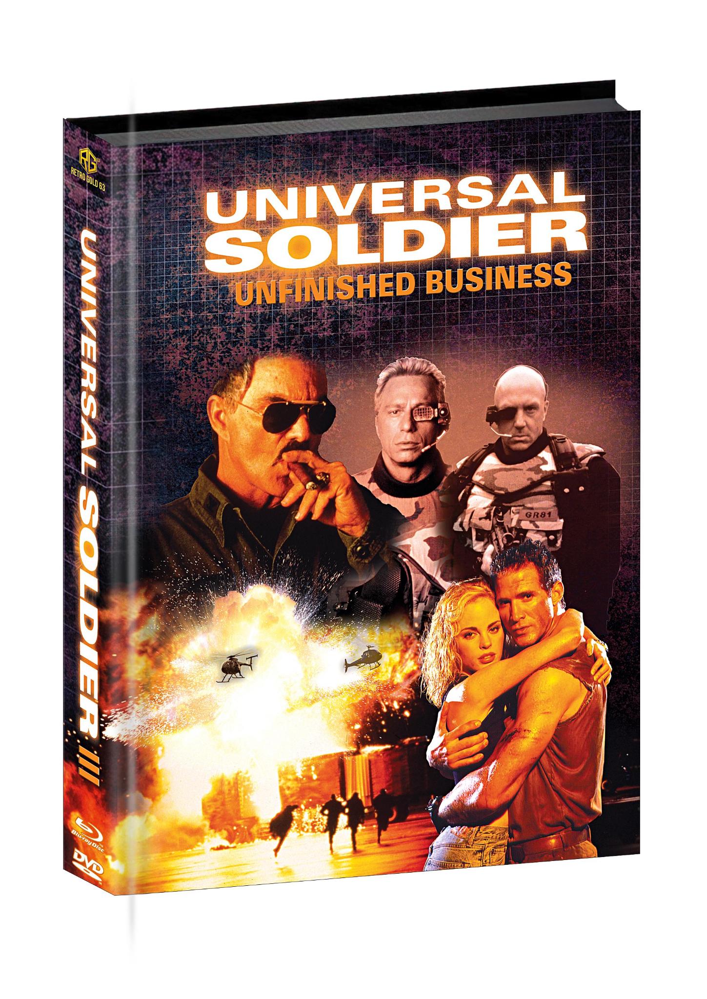 Universal Soldier : Unfinished Business Mediabook Unwattiert Cover C