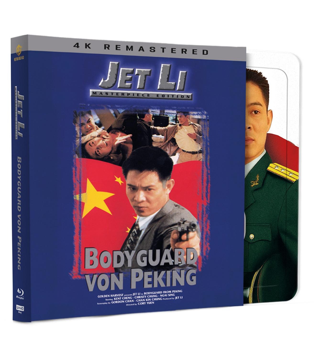 Bodyguard von Peking 4K UHD + Blu-ray Steel Premium Book mit Prägung Variante C mit Schuber