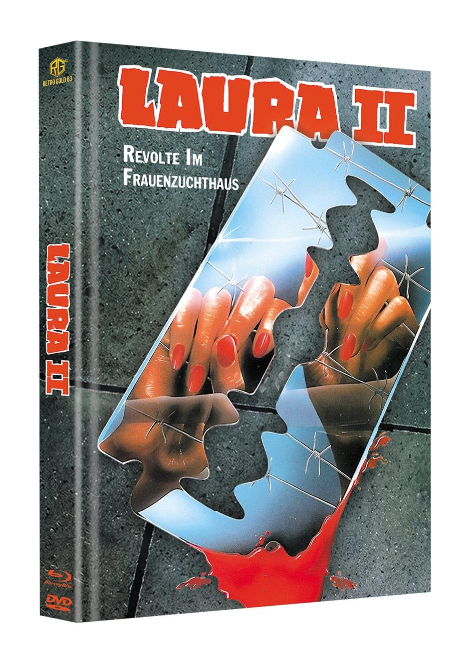 BLACK EMMANUELLE IN HELL 2 aka LAURA 2 Mediabook Unwattiert Cover C