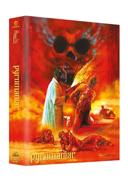 Flammentod (Pyromaniac) MURDERGRAM EDITION #1 Mega Mediabook Cover D