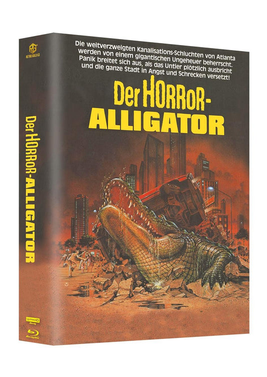 Der Horror Alligator Mega Mediabook UHD + Blu ray Cover C