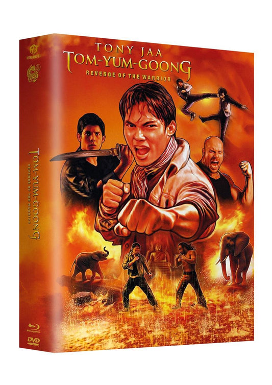 Revenge of the Warrior Year of the Dragon 3 Disc Edition Mega Mediabook Uncut Cover C