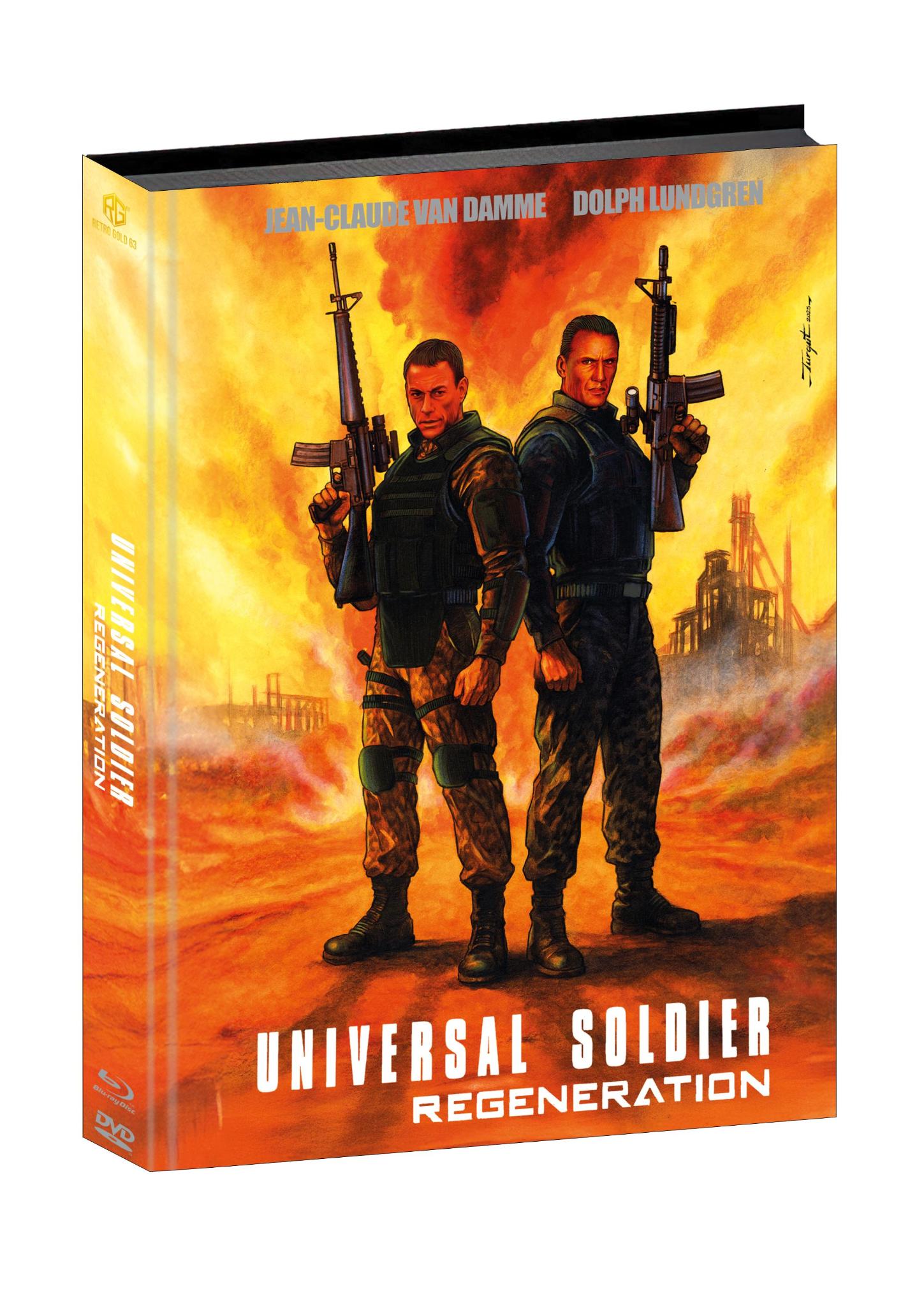 Universal Soldier: Regeneration Mediabook Wattiert Cover D