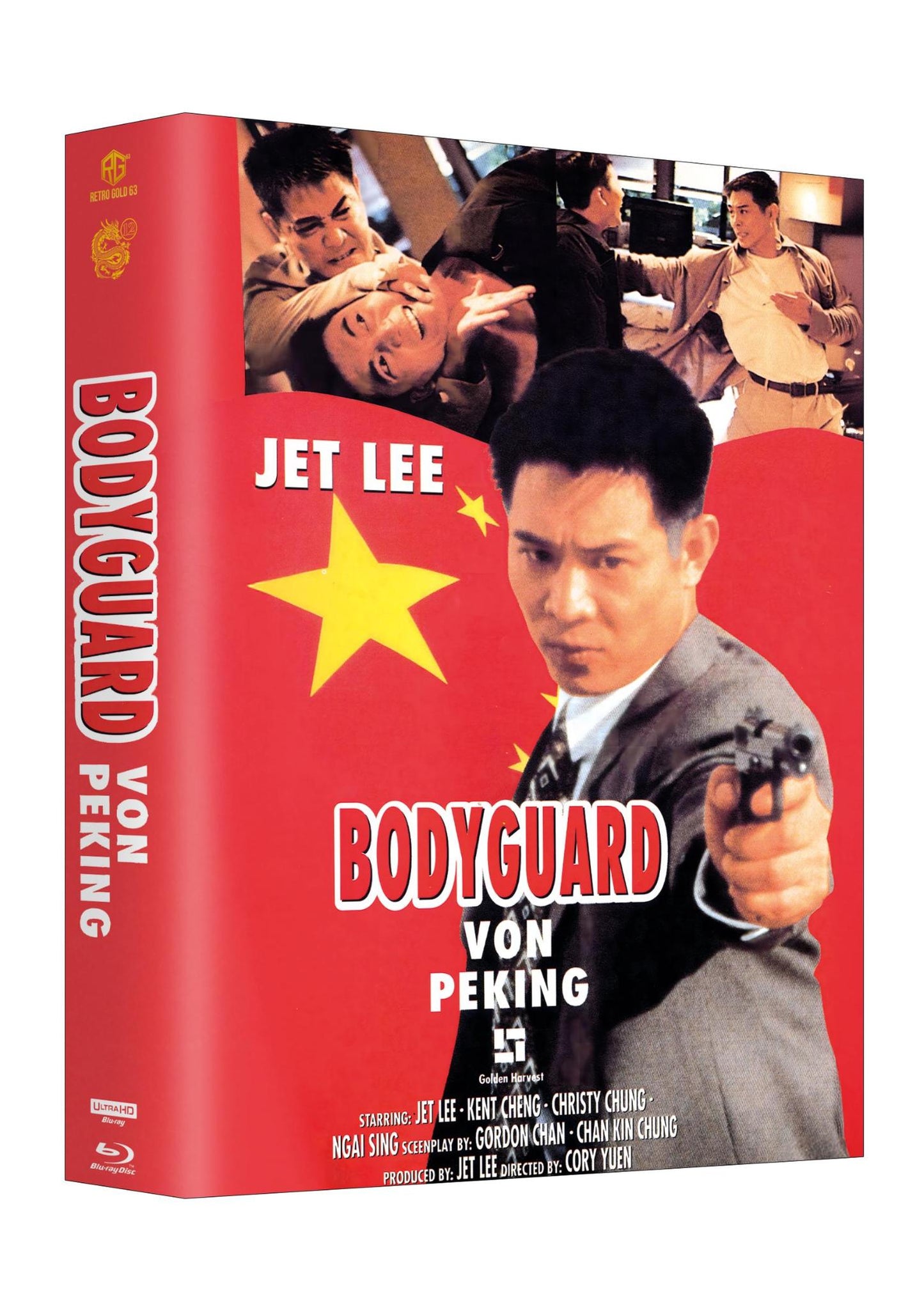 Bodyguard von Peking Year of the Dragon Edition Mega Mediabook UHD + Blu ray  Cover D