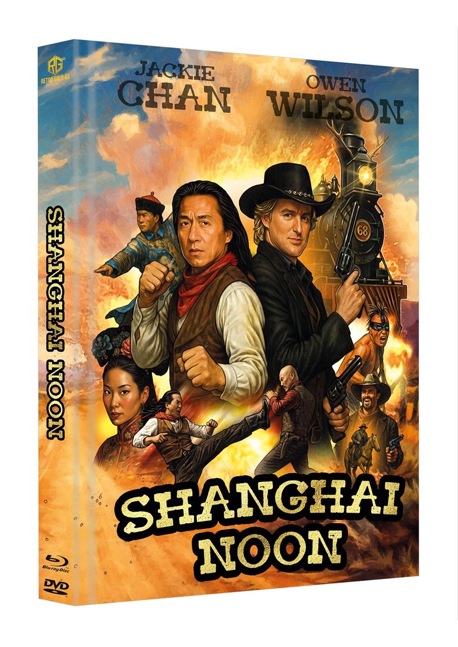 Shanghai Noon Mediabook Unwattiert Cover D