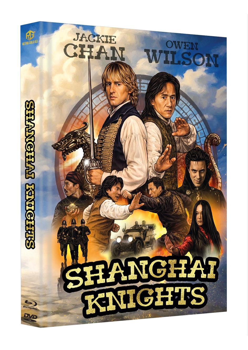 Shanghai Knights Mediabook Unwattiert Cover D