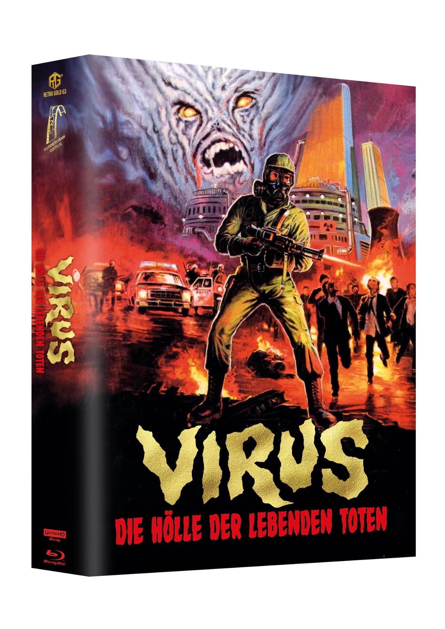 Hell of the Living Dead Mega Mediabook UHD + Blu-ray Cover D