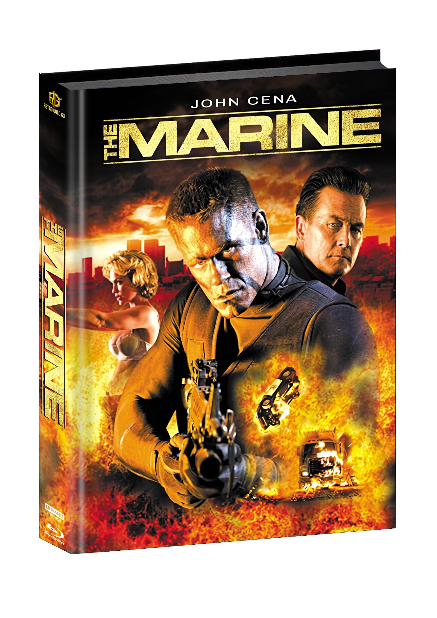 The Marine UNRATED FASSUNG Mediabook Wattiert mit GOLDFOLIENVEREDELUNG Cover D