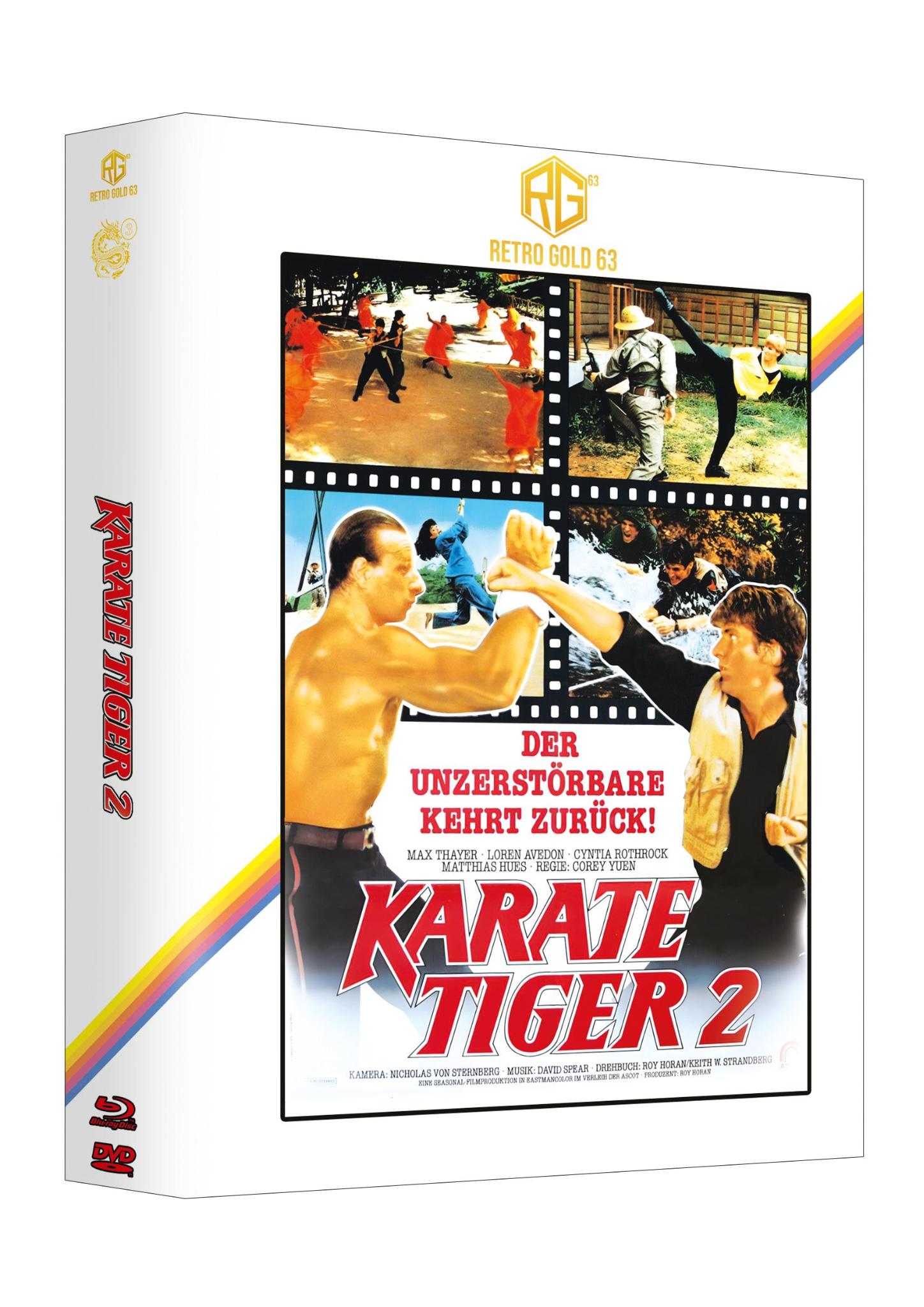 Karate Tiger 2 Year of the Dragon Edition Mega Mediabook Cover D