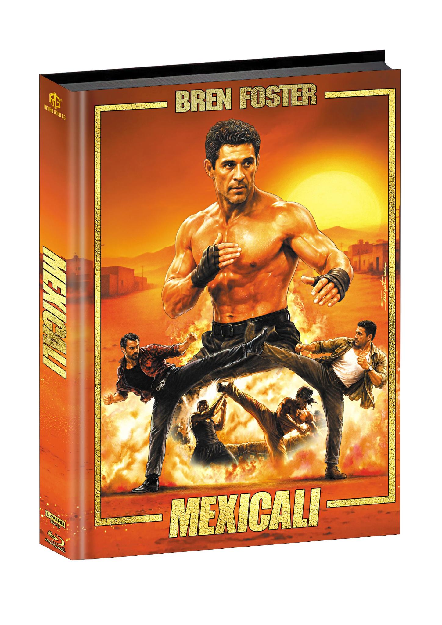 Mexicali 4K UHD + Blu ray Mediabook Wattiert Cover D