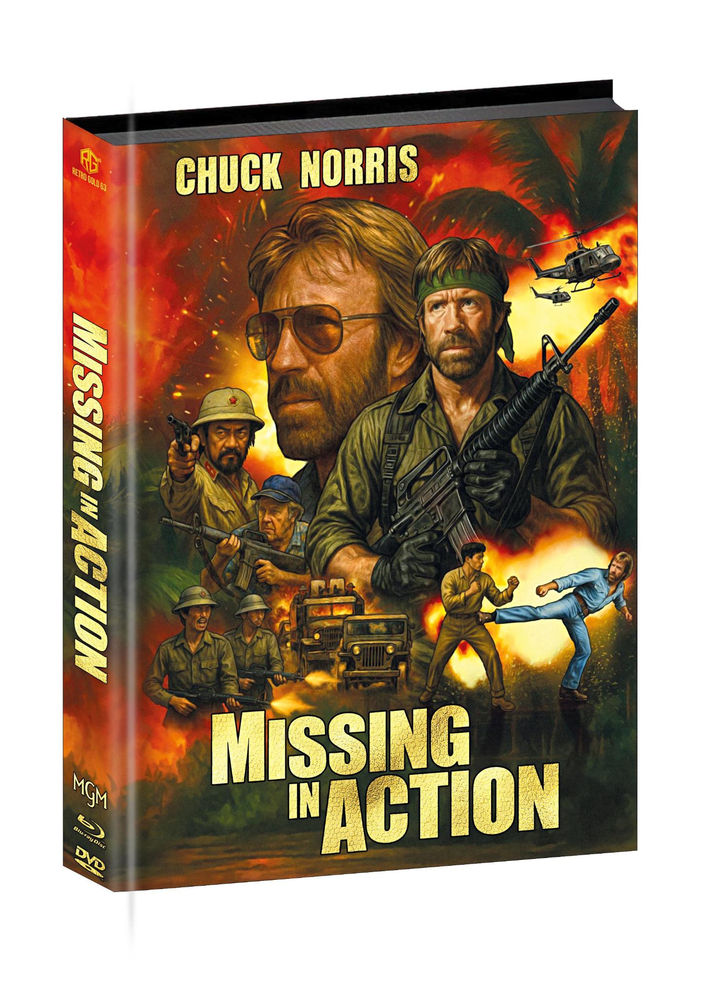 Missing in Action Mediabook Wattiert Cover D