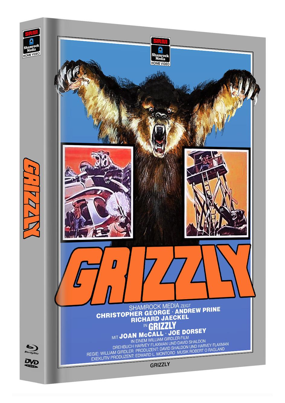 Grizzly Mediabook Unpadded Cover D