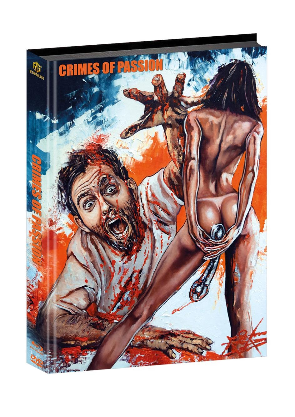 Crimes of Passion aka China Blue Mediabook Wattiert Cover D