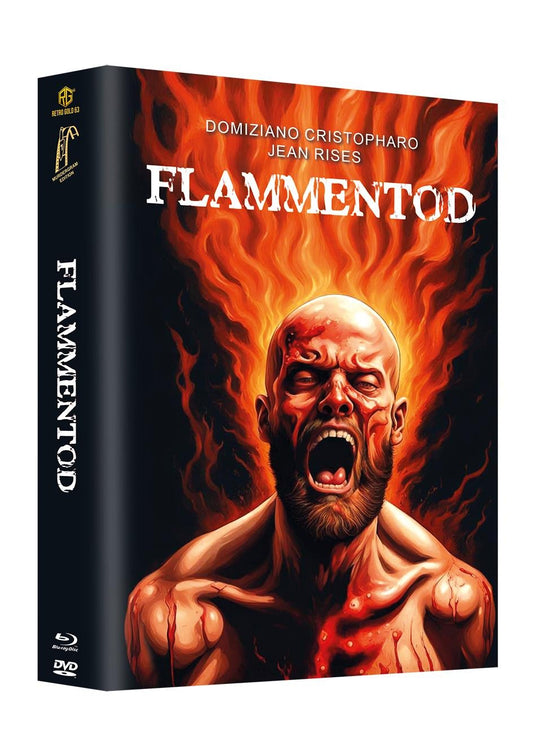 Flammentod (Pyromaniac) MURDERGRAM EDITION #1 Mega Mediabook Cover C