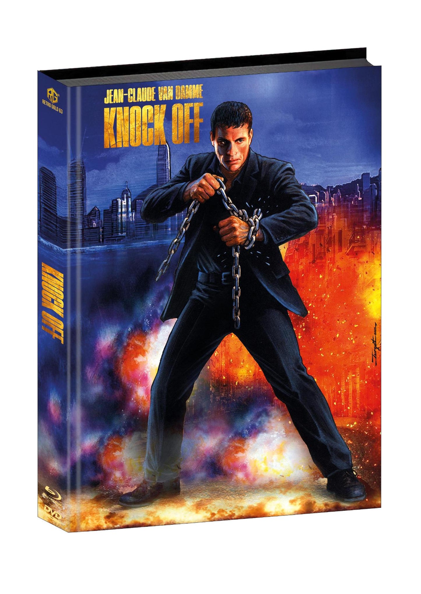 Knock Off Mediabook Wattiert Cover D
