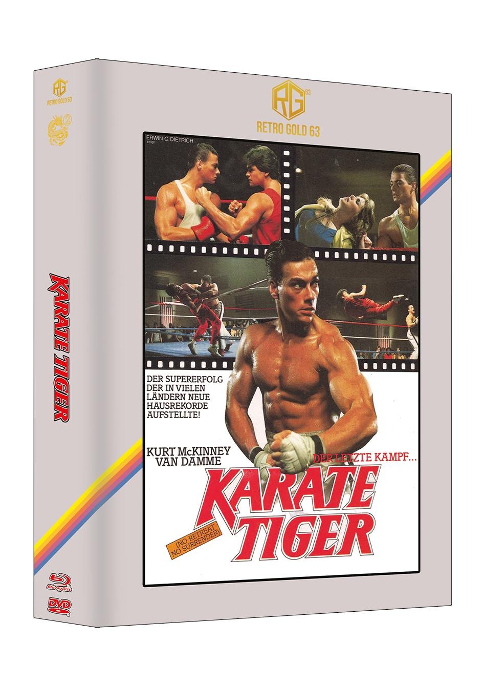 Karate Tiger Year of the Dragon 4 Disc Edition Mega Mediabook Cover D