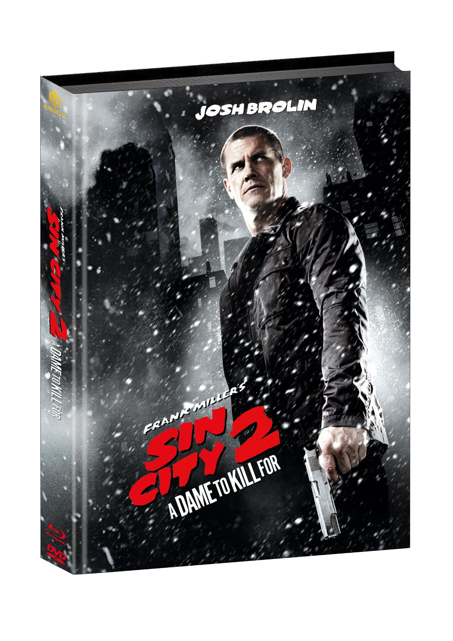 Sin City 2 Josh Brolin Cover Mediabook Padded